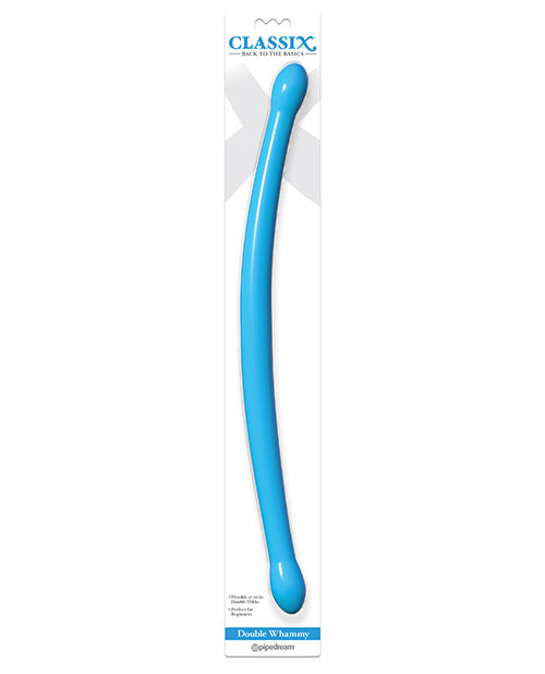 Classix 18" Bendable Double Whammy - Blue Pipedream Products