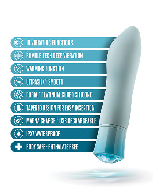 Blush Oh My Gem Ardor - Aquamarine - Awesome Adult Toys 