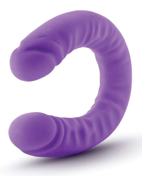 Blush Ruse 18" Slim Double Dong - Purple Blush Novelties