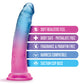 Blush B Yours 7" Beautiful Sky Dildo - Sunset - Awesome Adult Toys 