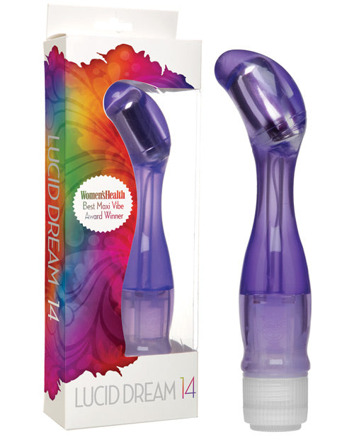 Lucid Dream G Spot #14 - Purple - Awesome Adult Toys 