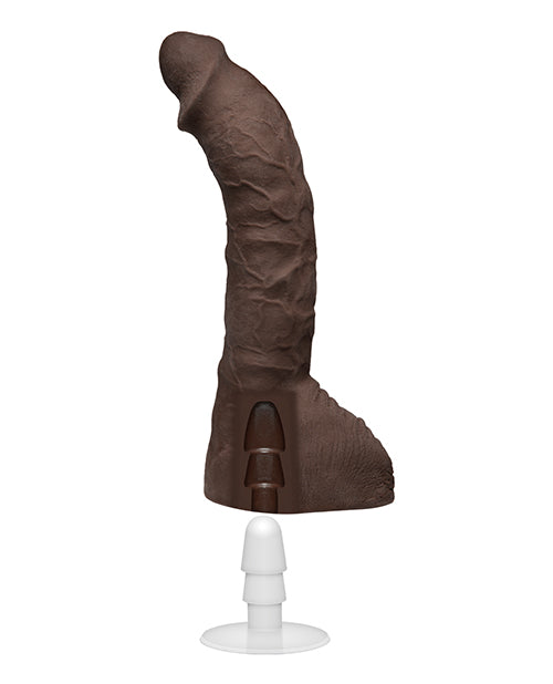 Prince Yahshua Ultraskyn 10.5" Cock  - Chocolate - Awesome Adult Toys 