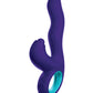Femme Funn G Spot Vibrator | Klio Triple Action Rabbit Vibrator | Dark Purple Clit Vibrator | Best Vibrator for Women - Awesome Adult Toys 