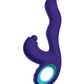 Femme Funn G Spot Vibrator | Klio Triple Action Rabbit Vibrator | Dark Purple Clit Vibrator | Best Vibrator for Women - Awesome Adult Toys 