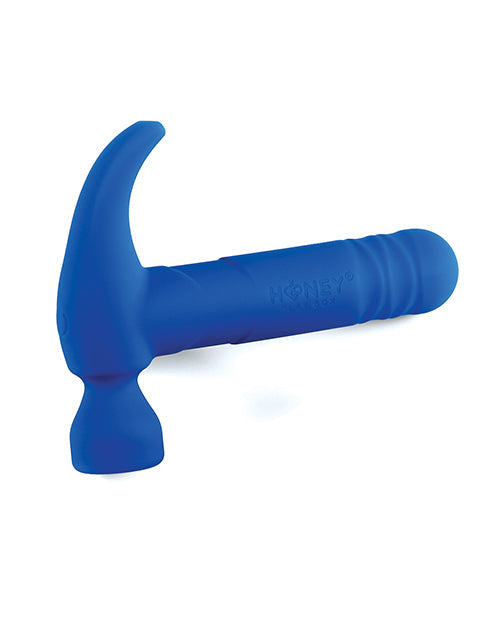 $Love Tap the Hammer Vibrator - Blue - Awesome Adult Toys 