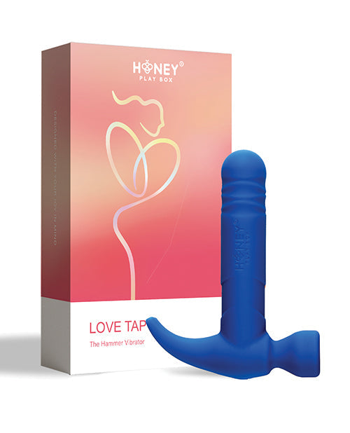 $Love Tap the Hammer Vibrator - Blue - Awesome Adult Toys 
