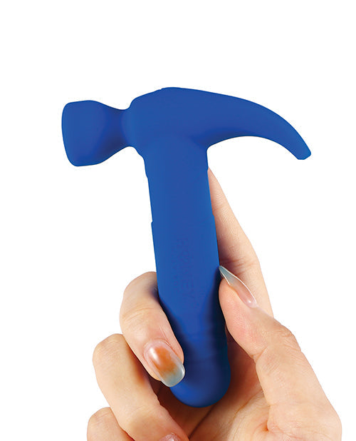 $Love Tap the Hammer Vibrator - Blue - Awesome Adult Toys 