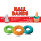 Gummy Ball Bands - 3 Pack Asst. Colors/Flavors - Awesome Adult Toys 