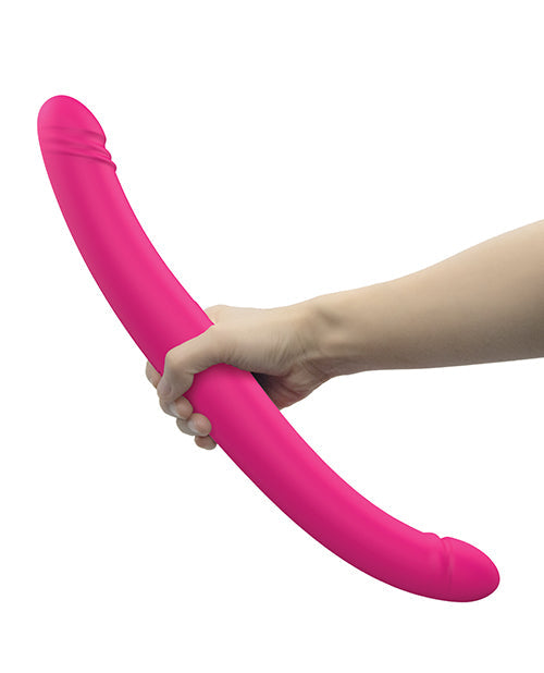 Dorcel Orgasmic Double Dildo Do | 16.5" Big Dildo | Thrusting Giant Dildo | Pink Dildo - Awesome Adult Toys 