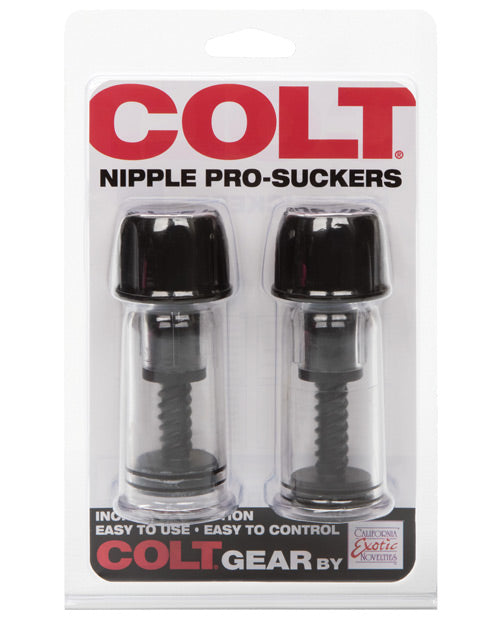 COLT Nipple Pro Suckers - Black California Exotic Novelties
