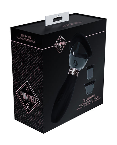 $Shots Pumped Delightful Clitoral, Nipple & Breast Pump - Black Shots America LLC